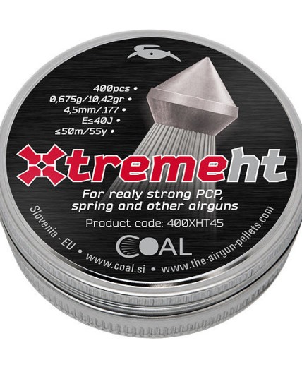 DIJABOLA COAL X TREME ht 400pcs 0,675g 4,5mm