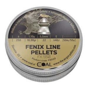 COAL FENIX LINE 250 KOM. CAL.5,5mm, 1,10g DIABOLE