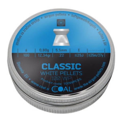 COAL CLASSIC 100 KOM. CAL.5,5mm, 0,80g DIABOLE