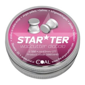 COAL STARTER WOODCUTTER 500 KOM. CAL4,5mm,0,45g DIABOLE