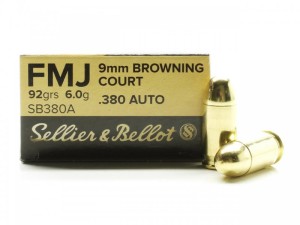 Metak Pištoljski S&B cal.9mm Browning