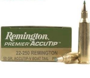 METAK KARABINSKI REMINGTON Premier Accutip 22-250 Remington 50 Grain