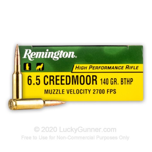 METAK KARABINSKI REMINGTONR High Performance Rifle 6.5 Creedmoor 140 gr. BTHP