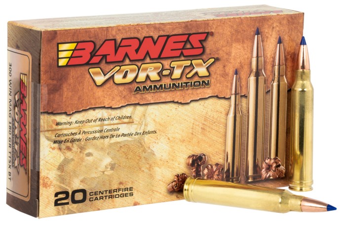 METAK KARABINSKI BARNES  300 Winchester Magnum 180 Grain TTSX Polymer Tipped