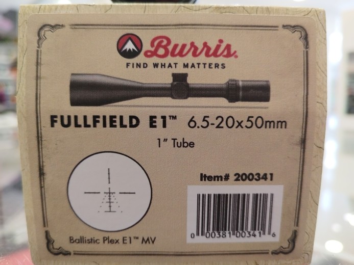 Optika Burris Fullfield E1 6,5-20x50