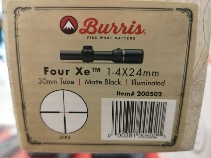 Optika Burris Four Xe 1-4x24mm