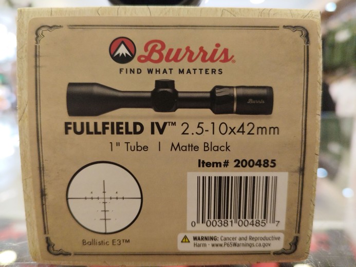 Optika Burris Fullfield IV 2,5-10x42mm