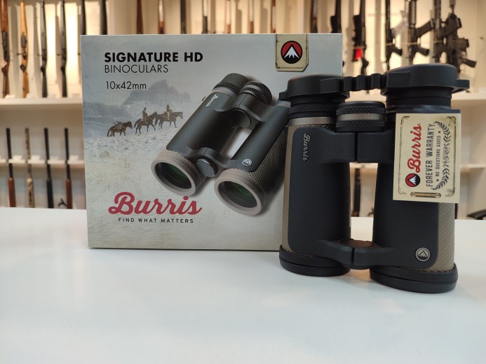 BURRIS SIGNATURE HD DVOGLED 10×42