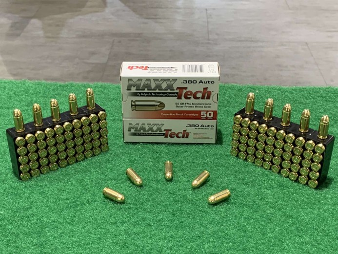 METAK 9 mm SHORT .380 AUTO MAXXTECH