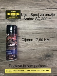 Sprej - ulje Ambro 300 ml