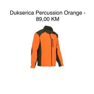 Lovacka dukserica Percussion Orange