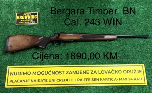 Bergara B14 Timber CAL. 243 WIN