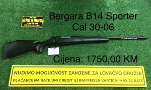 Bergara B14 Sporter CAL. 30-06