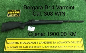 Bergara B14 Varmint CAL. 308 WIN