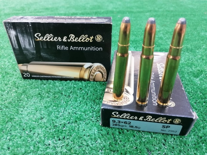 METAK SELLIER & BELLOT 9,3X62 SP 285grs 18,5g