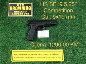 HS SF19 Competition 5,25” cal. 9x19 mm