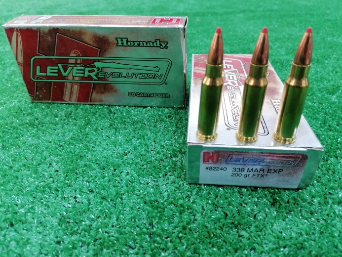 METAK HORNADY 338 MAR EXP 200 grs FTX