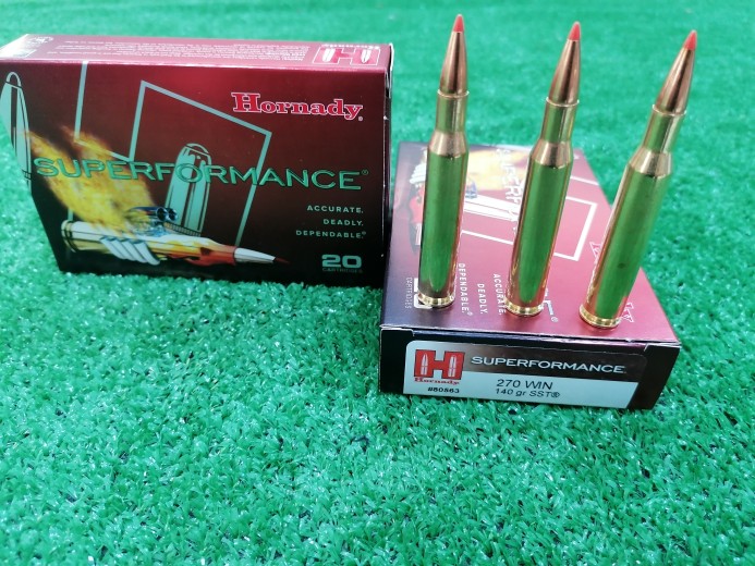 METAK HORNADY 270 WIN 140grs SST