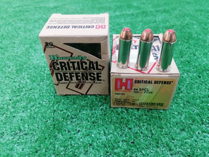 METAK HORNADY 44 SPCL 165grs FTX