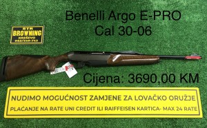 Benelli Argo E-Pro cal. 30-06