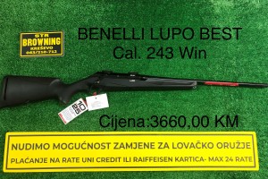 Benelli Lupo Best cal. 243 WIN