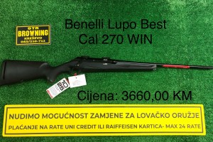 Benelli Lupo Best cal. 270 WIN