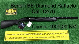 Benelli BE Diamond Raffaello cal 12/76