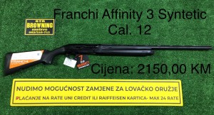 Franchi Affinity 3 Syntetic cal 12/76