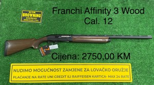 Franchi Affinity 3 Wood cal 12/76